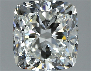 Foto Diamante Natural 1.18 quilates, Del cojín , Color H, claridad VVS2 y certificado GIA de