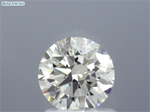 Picture of Natural Diamond 1.29 Carats, Round with Excellent Cut, L Color, VS1 Clarity and Certified by GIA