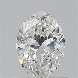 Picture of Natural Diamond 0.60 Carats, Oval with  Cut, F Color, VS2 Clarity and Certified by GIA