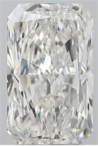 Foto Diamante Natural 1.50 quilates, Radiante , Color H, claridad SI2 y certificado GIA de