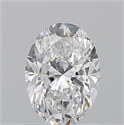 Natural Diamond 1.01 Carats, Oval with  Cut, F Color, VVS2 Clarity and Certified by GIA