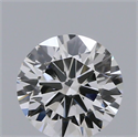 Diamante Natural 0.50 quilates, Redondo , Color F, claridad VS2 y certificado IGI