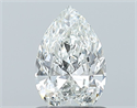Natural Diamond 0.70 Carats, Pear with  Cut, G Color, VVS2 Clarity and Certified by GIA