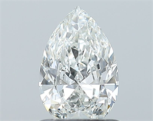 Picture of Natural Diamond 0.70 Carats, Pear with  Cut, G Color, VVS2 Clarity and Certified by GIA