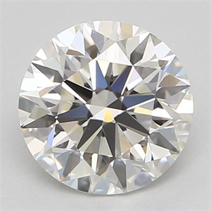 Foto Diamante Natural 0.70 quilates, Redondo , Color I, claridad VVS2 y certificado GIA de