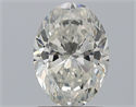 Natural Diamond 1.50 Carats, Oval with  Cut, I Color, VS2 Clarity and Certified by GIA