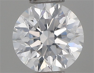 Foto Diamante Natural 0.40 quilates, Redondo , Color F, claridad SI2 y certificado IGI de