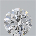 Natural Diamond 0.81 Carats, Round with Excellent Cut, E Color, SI1 Clarity and Certified by GIA
