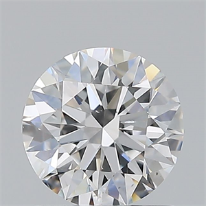 Picture of Natural Diamond 0.81 Carats, Round with Excellent Cut, E Color, SI1 Clarity and Certified by GIA