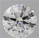 Lab Grown Diamond 5.55 Carats, Round with Ideal Cut, E Color, VVS2 Clarity and Certified by IGI