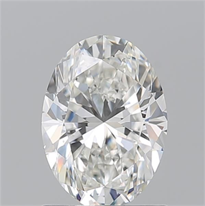 Picture of Natural Diamond 1.30 Carats, Oval with  Cut, G Color, VS2 Clarity and Certified by GIA