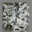 Natural Diamond 0.51 Carats, Princess with  Cut, M Color, IF Clarity and Certified by GIA