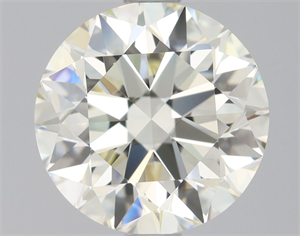Picture of Natural Diamond 1.71 Carats, Round with Excellent Cut, L Color, IF Clarity and Certified by HRD