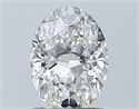 Diamante Natural 1.01 quilates, Ovalado , Color H, claridad VS2 y certificado GIA