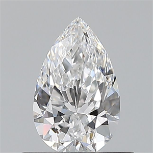 Foto Diamante Natural 0.52 quilates, De pera , Color D, claridad VS1 y certificado GIA de