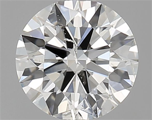 Foto Diamante Natural 0.70 quilates, Redondo , Color J, claridad I1 y certificado GIA de