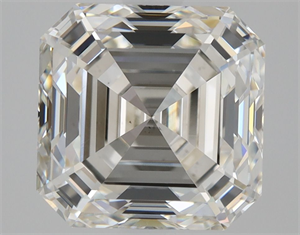 Foto Diamante Natural 2.50 quilates, Esmeralda , Color H, claridad VS1 y certificado HRD de