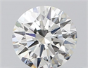 Diamante Natural 0.40 quilates, Redondo , Color E, claridad VVS1 y certificado GIA