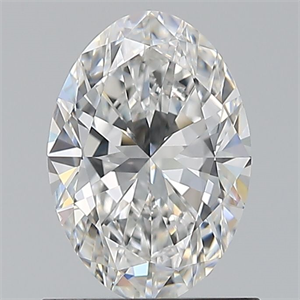 Picture of Natural Diamond 0.90 Carats, Oval with  Cut, E Color, VS1 Clarity and Certified by GIA
