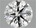 Del inventario de diamantes de laboratorio, 1.99 quilates, Redondo , Color E, claridad VVS2 y certificado IGI