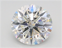 Del inventario de diamantes de laboratorio, 1.90 quilates, Redondo , Color F, claridad VS1 y certificado IGI
