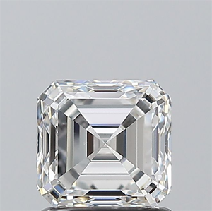 Picture of Natural Diamond 1.20 Carats, Asscher with  Cut, F Color, VS2 Clarity and Certified by GIA