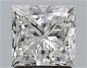 Diamante Natural 1.61 quilates, Princesa , Color H, claridad VS2 y certificado GIA