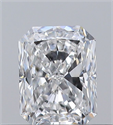 Natural Diamond 0.32 Carats, Radiant with  Cut, E Color, VVS1 Clarity and Certified by GIA