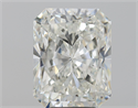 Natural Diamond 5.21 Carats, Radiant with  Cut, I Color, VS2 Clarity and Certified by GIA
