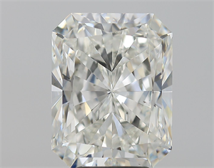 Picture of Natural Diamond 5.21 Carats, Radiant with  Cut, I Color, VS2 Clarity and Certified by GIA