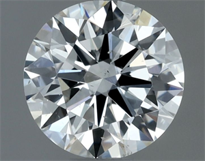 Picture of Natural Diamond 0.71 Carats, Round with Excellent Cut, G Color, VS2 Clarity and Certified by IGI