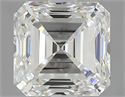 Natural Diamond 0.90 Carats, Asscher with  Cut, I Color, VS1 Clarity and Certified by GIA