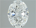 Diamante Natural 1.01 quilates, Ovalado , Color E, claridad VS2 y certificado GIA