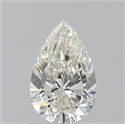 Natural Diamond 1.01 Carats, Pear with  Cut, K Color, VS2 Clarity and Certified by GIA