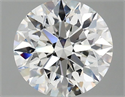 Del inventario de diamantes de laboratorio, 2.04 quilates, Redondo , Color E, claridad VVS2 y certificado IGI