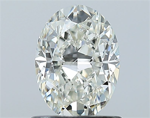 Foto Diamante Natural 0.90 quilates, Ovalado , Color I, claridad SI1 y certificado GIA de