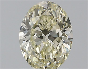 Picture of Natural Diamond 0.59 Carats, Oval with  Cut, M Color, VVS1 Clarity and Certified by GIA