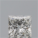 Diamante Natural 0.55 quilates, Princesa , Color G, claridad VS1 y certificado IGI