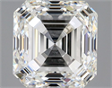 Natural Diamond 1.70 Carats, Asscher with  Cut, H Color, VS1 Clarity and Certified by GIA