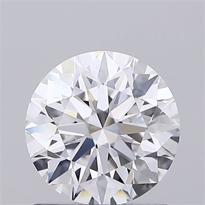 Picture of Lab Grown Diamond 0.85 Carats, Round with Ideal Cut, D Color, VVS2 Clarity and Certified by IGI