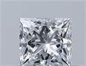 Diamante Natural 0.36 quilates, Princesa , Color D, claridad VS2 y certificado GIA