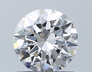 Picture of Natural Diamond 0.70 Carats, Round with Excellent Cut, E Color, SI1 Clarity and Certified by GIA