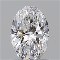 Diamante Natural 0.70 quilates, Ovalado , Color D, claridad VS2 y certificado GIA