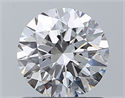 Natural Diamond 1.02 Carats, Round with Excellent Cut, E Color, SI1 Clarity and Certified by GIA