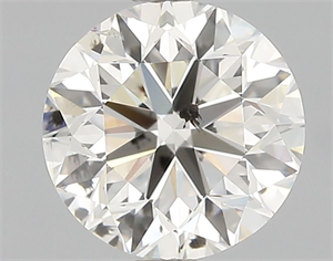 Picture of Natural Diamond 1.21 Carats, Round with Very Good Cut, J Color, I1 Clarity and Certified by GIA