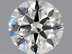 Picture of Natural Diamond 0.80 Carats, Round with Excellent Cut, K Color, SI1 Clarity and Certified by GIA