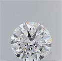 Diamante Natural 0.40 quilates, Redondo , Color D, claridad VVS2 y certificado GIA