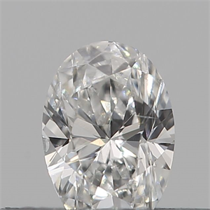 Picture of Natural Diamond 0.17 Carats, Oval with  Cut, E Color, SI1 Clarity and Certified by IGI