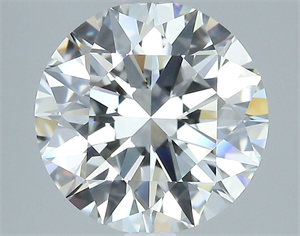 Picture of Natural Diamond 2.70 Carats, Round with Excellent Cut, G Color, VVS2 Clarity and Certified by GIA