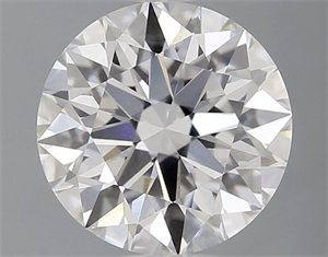 Picture of Lab Grown Diamond 1.12 Carats, Round with Excellent Cut, E Color, VVS2 Clarity and Certified by GIA